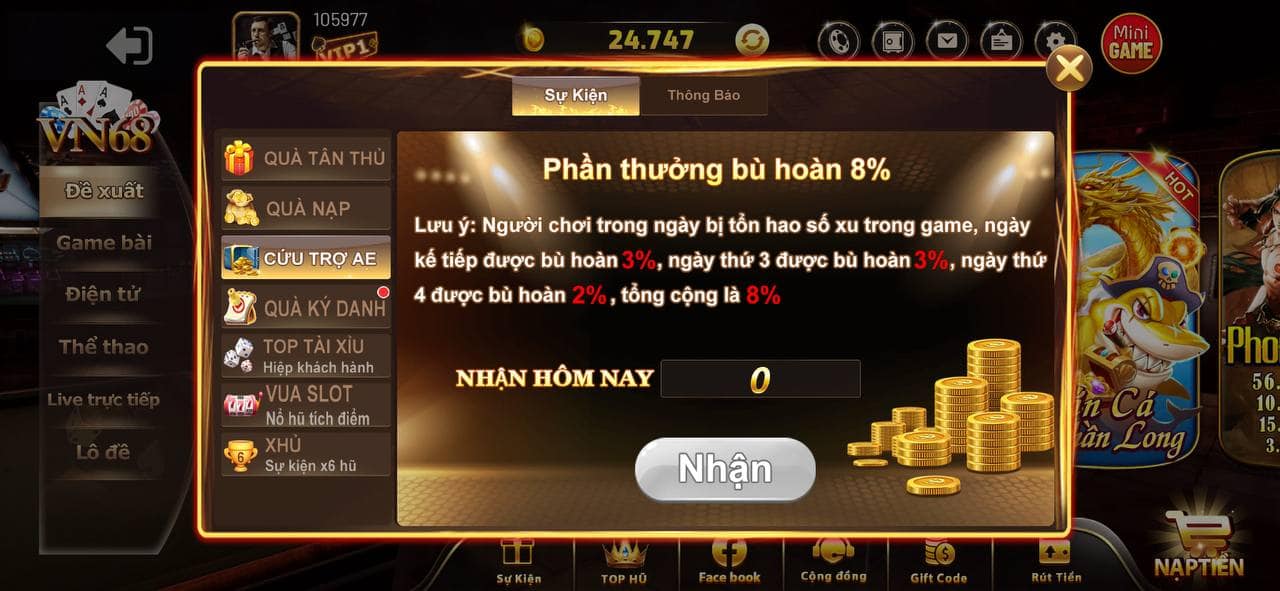 Vn68 – Chơi Game Hay Nhận Code Thưởng Đã Tay 2022