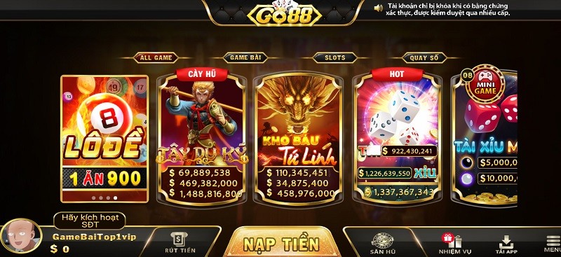 Go88vn Fun – Thiên Đường Cờ Bạc Trực Tuyến Cho Tân Binh