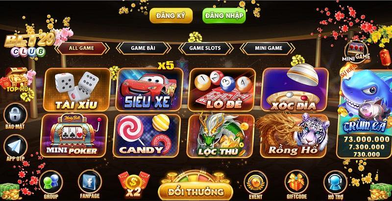 Bet29 – Bom Tấn Làm Giàu Trong Làng Game Giải Trí Online