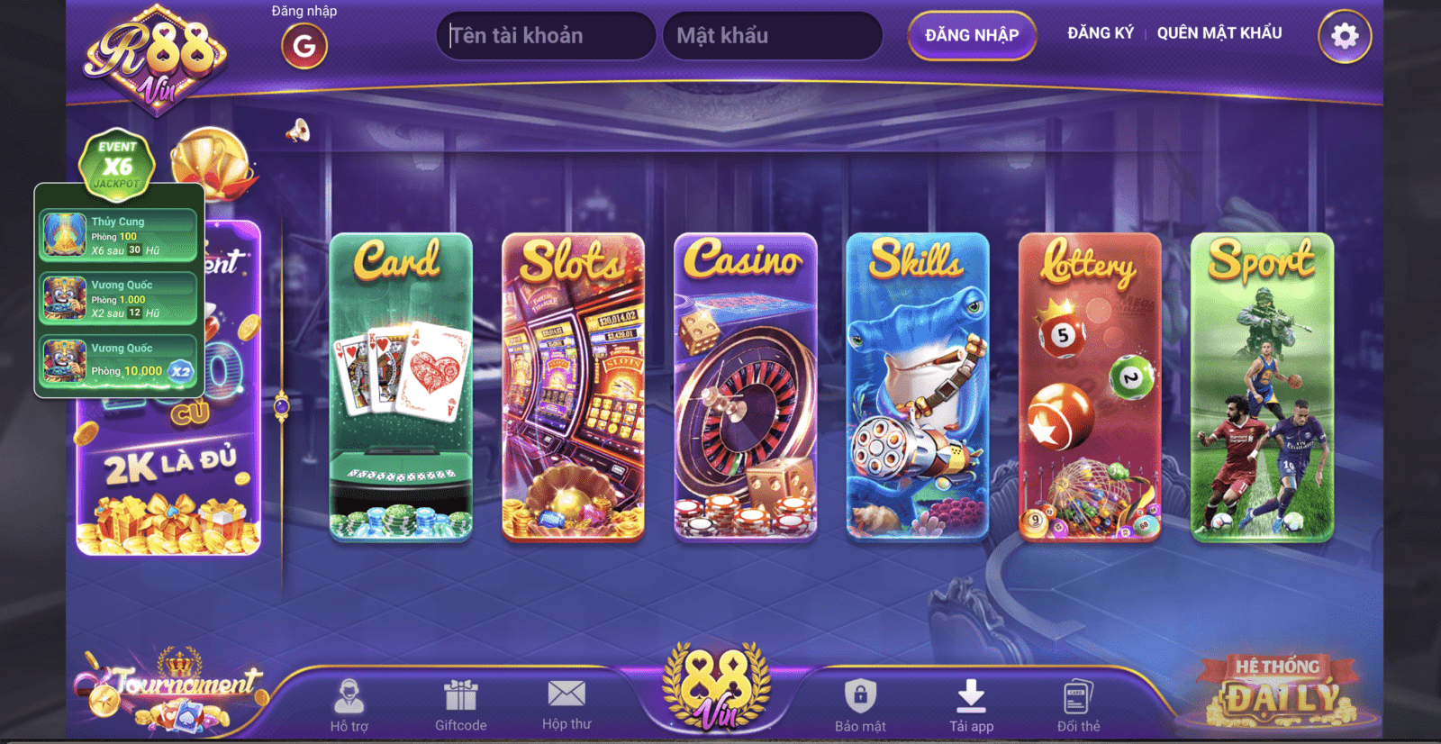 R88 Vin - Cổng game bài quốc tế