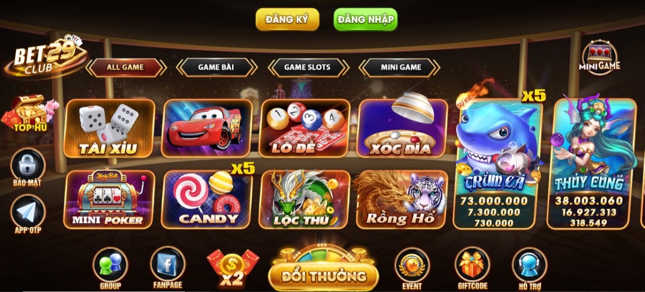 Bet29 Club – Bom Tấn Game Bài Đổi Thưởng Làm Giàu